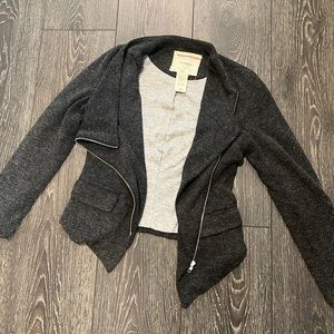Anthropologie Cartonnier Gray Cardigan Sweater Jacket
